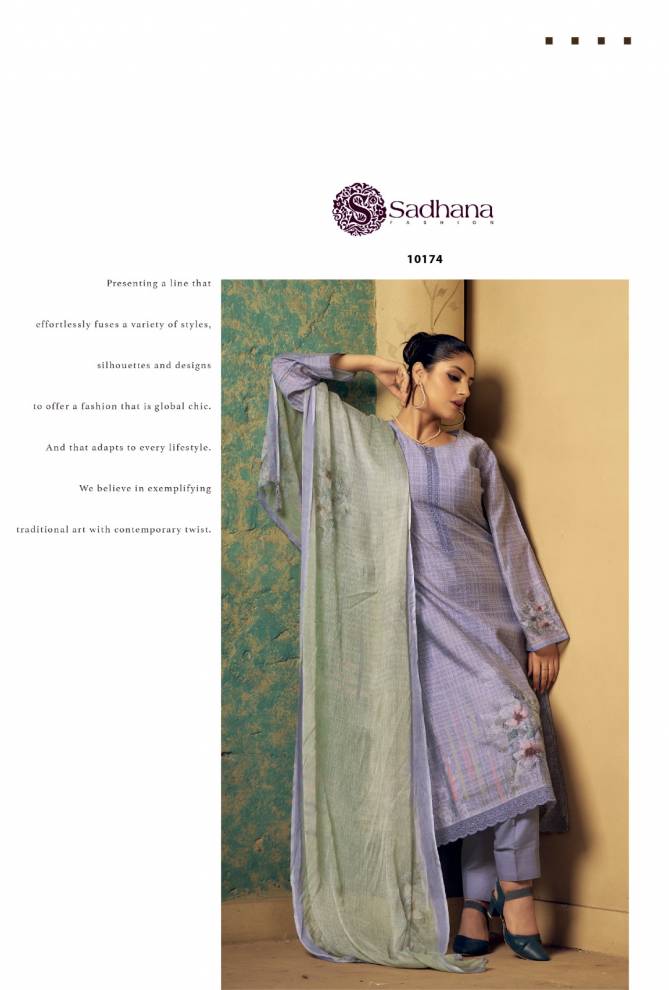 Ahaana By Sadhana Muslin Silk Digital Printed Salwar Kameez Wholesale Price In Surat